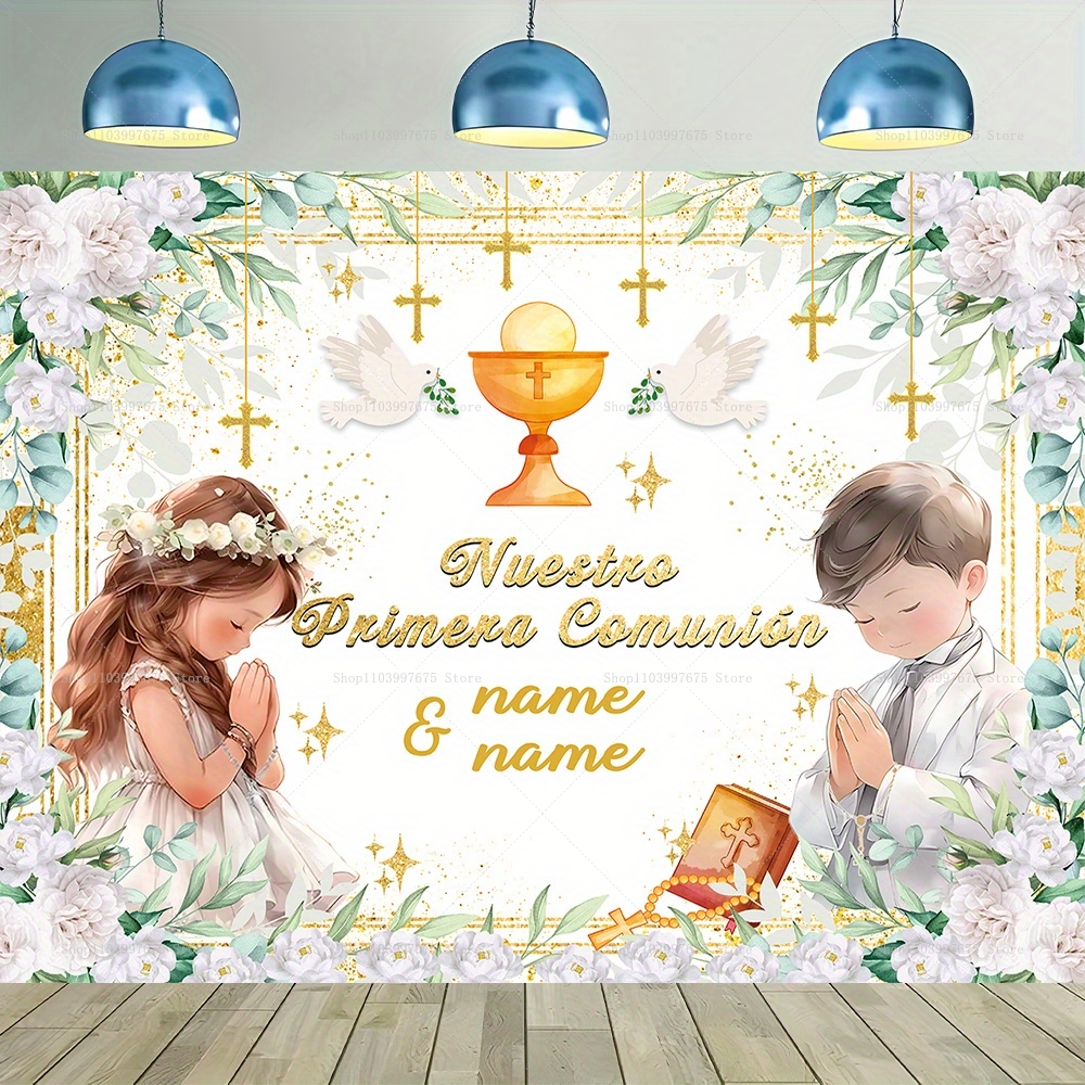 Baby Food Ingredients - Custom Boy Girl First Holy Communion