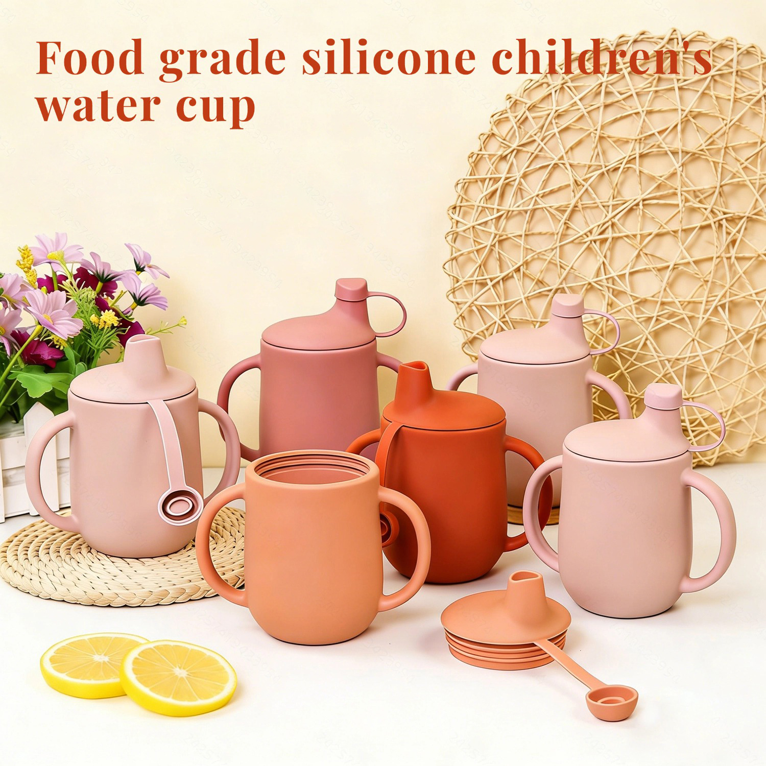 Baby Food Quality - Silicone sippy cup food grade high