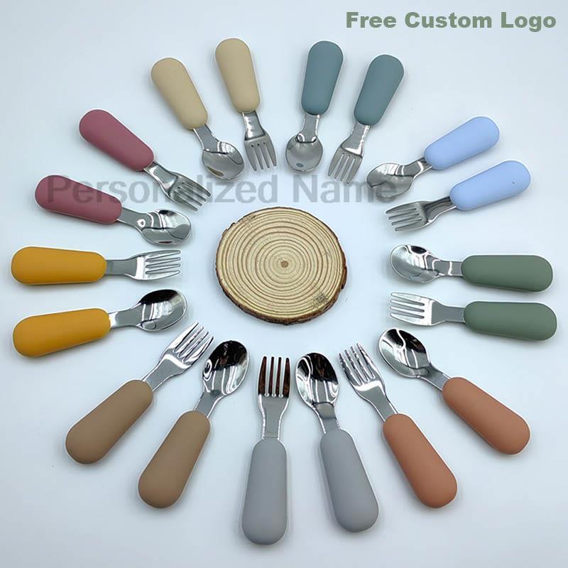 Custom Logo 2PC/Set Baby Silic - Baby Food Logo recensie en prijs