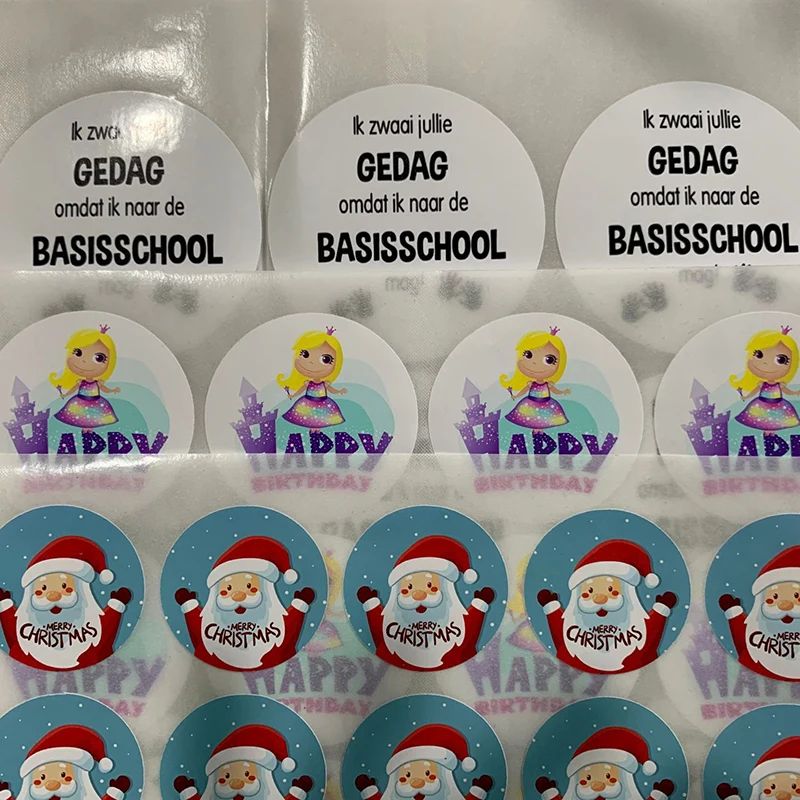 Personalize Custom Stickers La - Baby Food Logo recensie en prijs