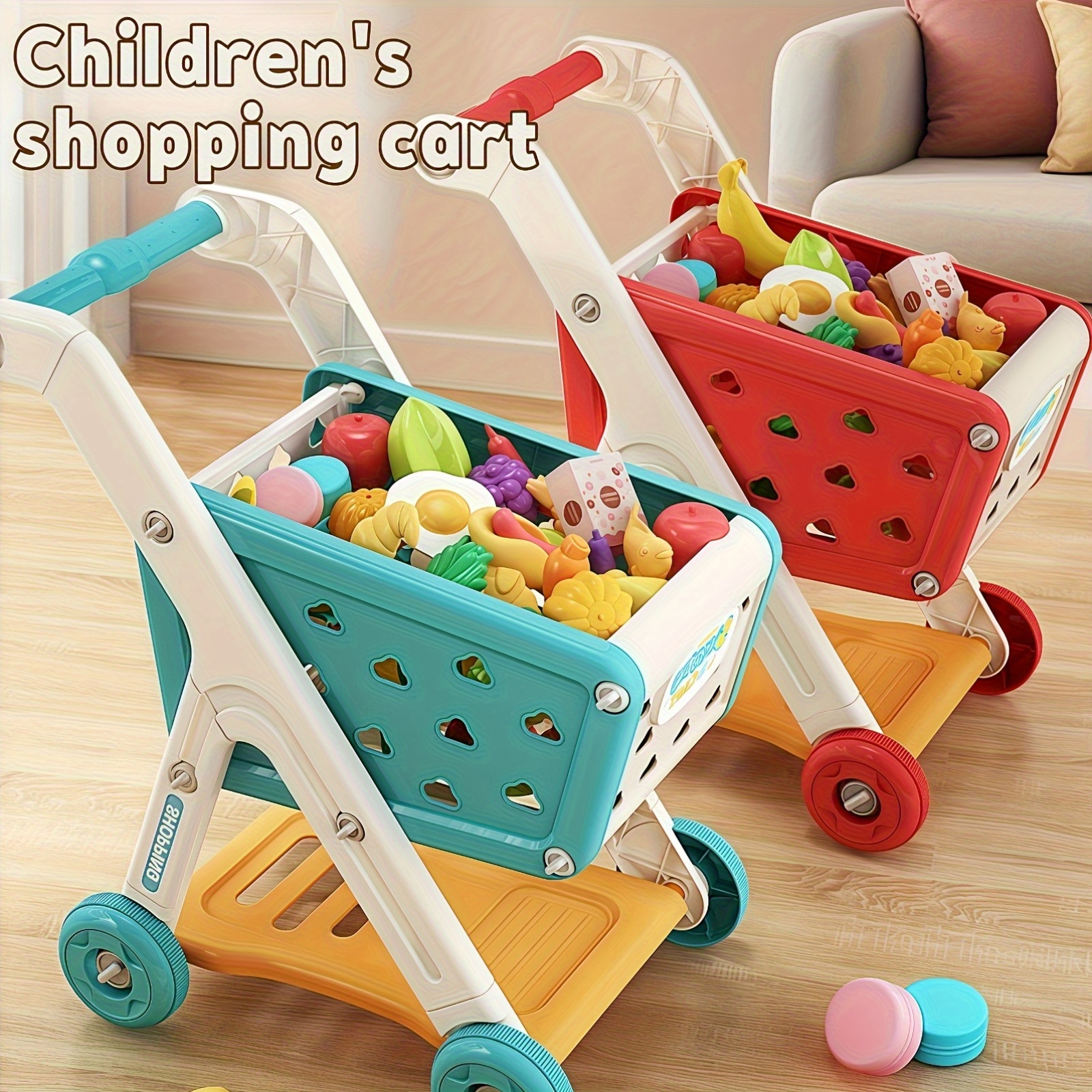 Kids Simulation Shopping Cart  - Baby Food Cooking Set recensie en prijs