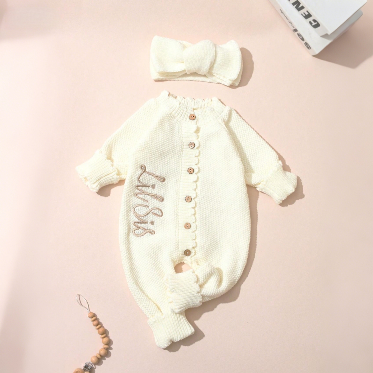 2PCS Infant Girl Cream Knit Co - Baby Food Jelly recensie en prijs
