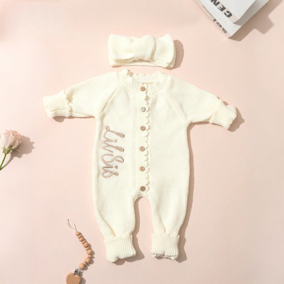 2PCS Infant Girl Cream Knit Co - Baby Food Jelly recensie en prijs