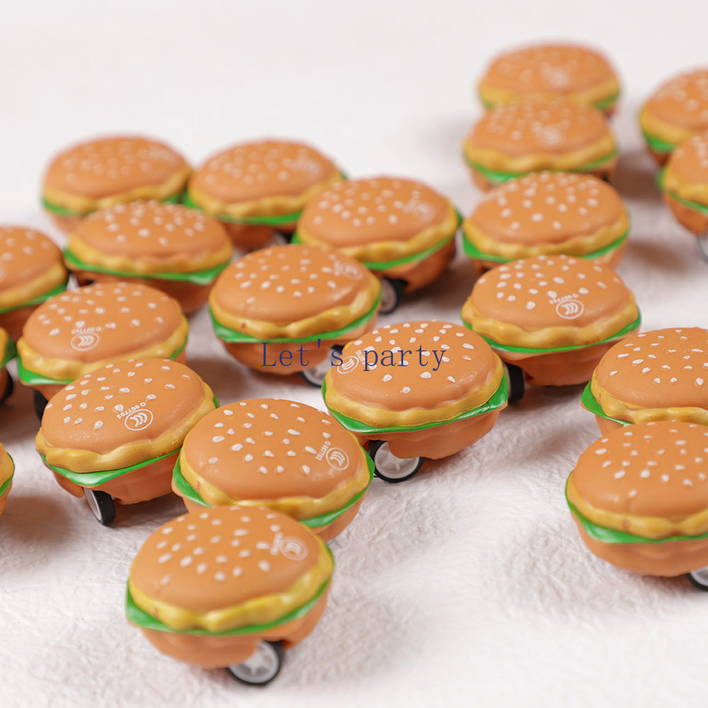 15Pcs Mini Cute 3D Burger Pull - Baby Food Ingredients recensie en prijs