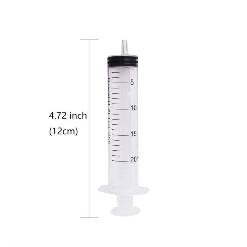 Straight Mouth Plastic Syringe - Baby Food Allergy Rash recensie en prijs