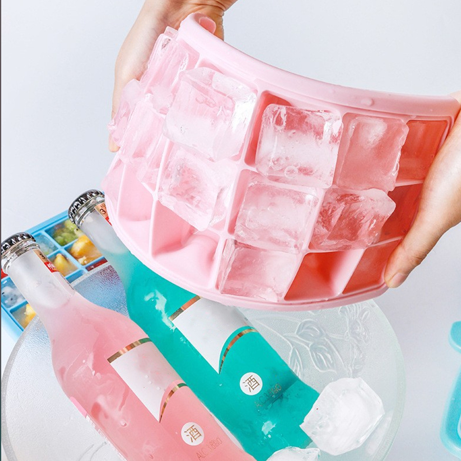 Silicone Ice Cubes Tray with L - Baby Food Jelly recensie en prijs