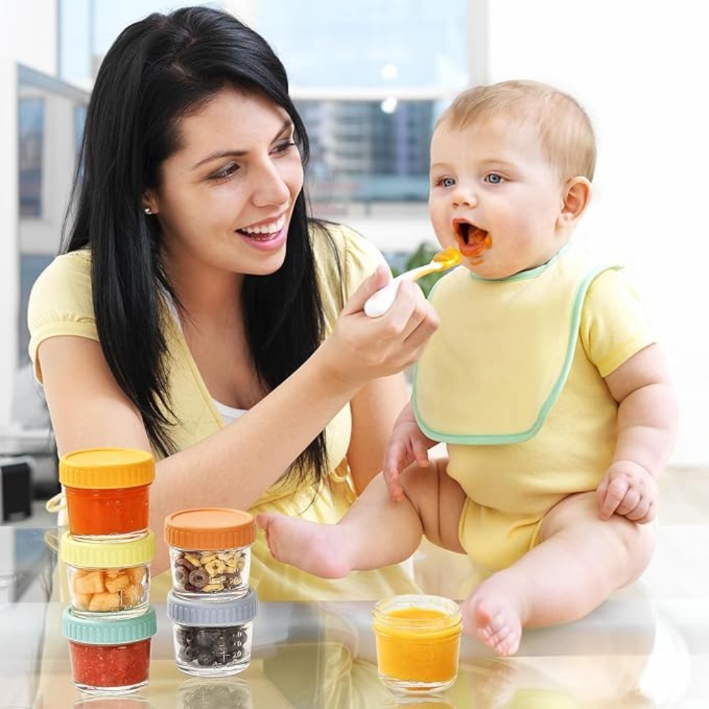 6pcs Mason Jar Glass Baby Food - Baby Food Jars Glass recensie en prijs