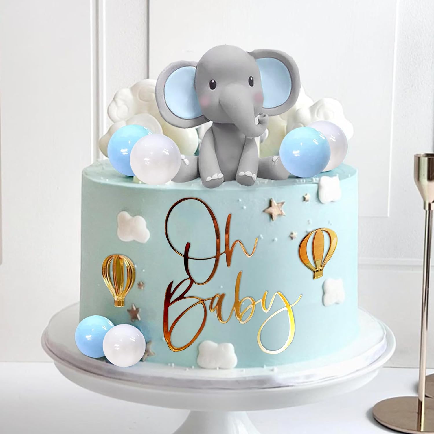 Elephant Cake Decoration Baby  - Baby Food Ingredients recensie en prijs