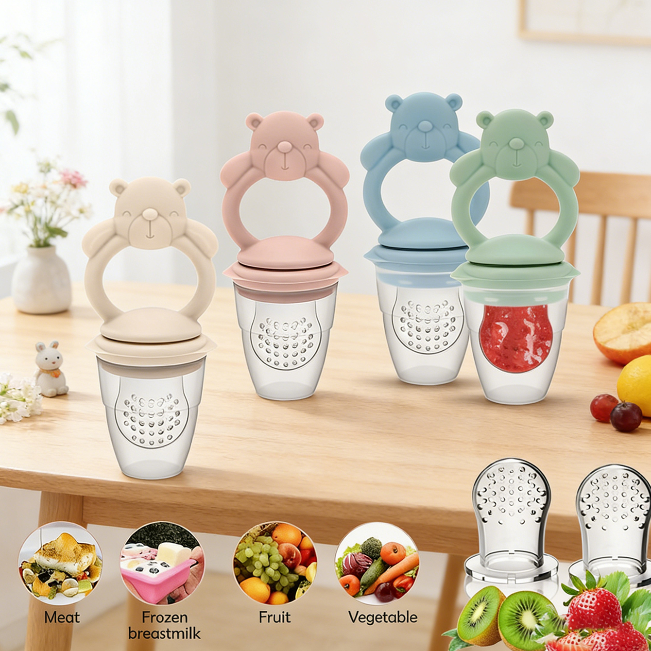 Baby Fruit & Food Feeder Pacif - Baby Food For 2 Year Old recensie en prijs
