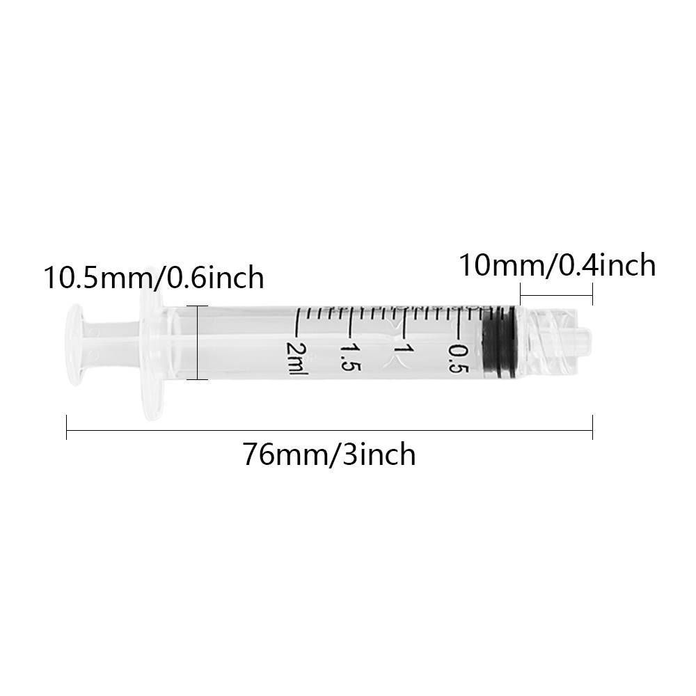 2ml Plastic Luer Lock Syringe  - Baby Food Allergy Rash recensie en prijs