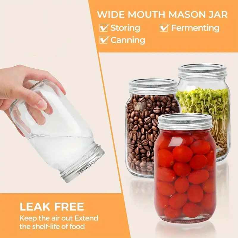 6Pcs, 12Pcs, 500Ml/16Oz, Glass - Baby Food Jars Glass recensie en prijs