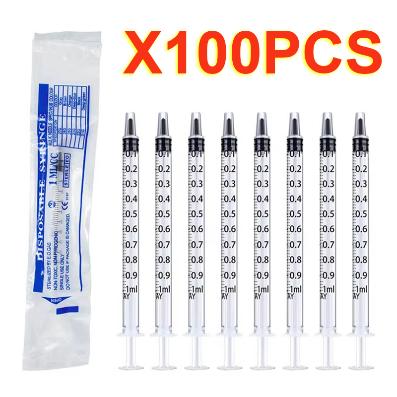 100Pcs 1ml/cc Sterile Straight - Baby Food Allergy Rash recensie en prijs