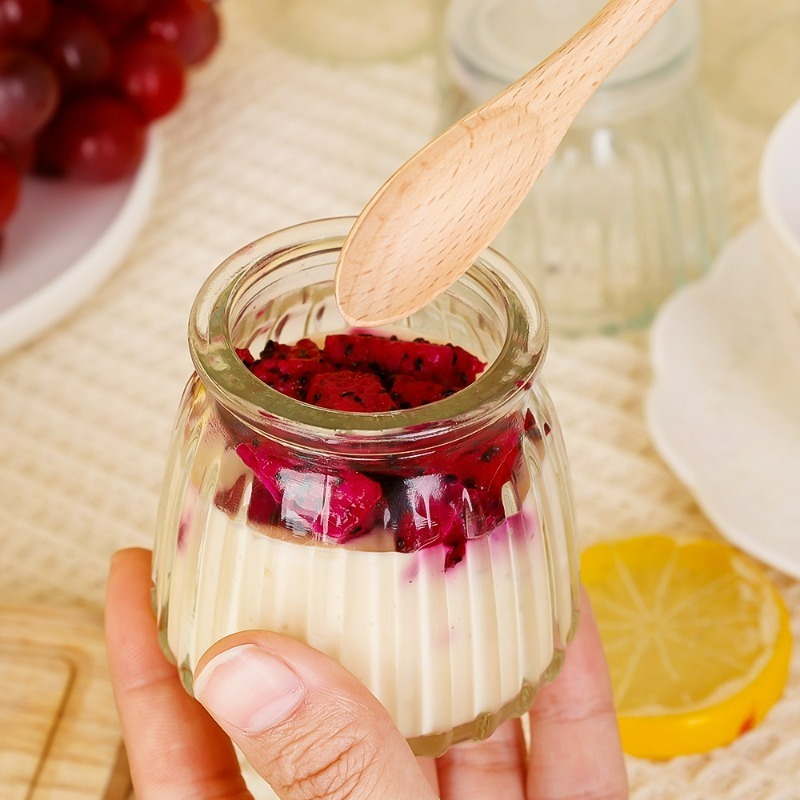 1/3Pcs Yogurt Jars with PE Lid - Baby Food Jars Glass recensie en prijs