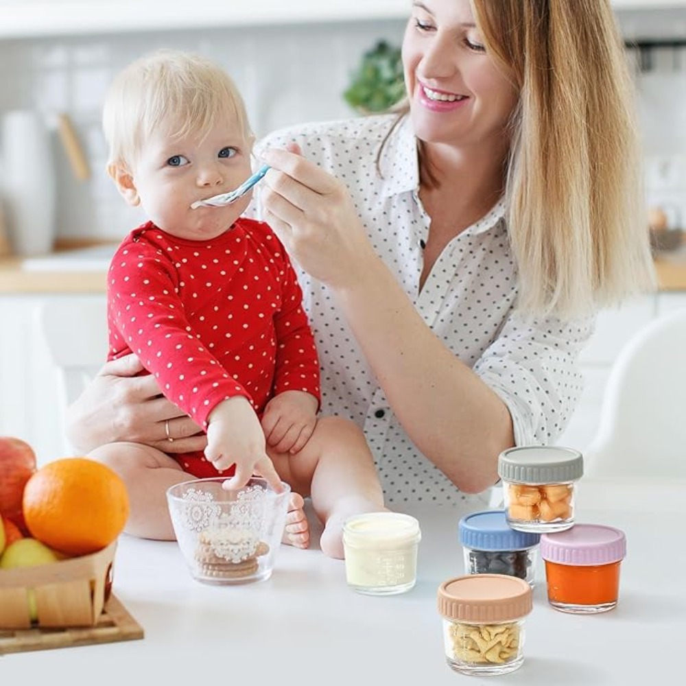 6pcs Mason Jar Glass Baby Food - Baby Food Jars Glass recensie en prijs