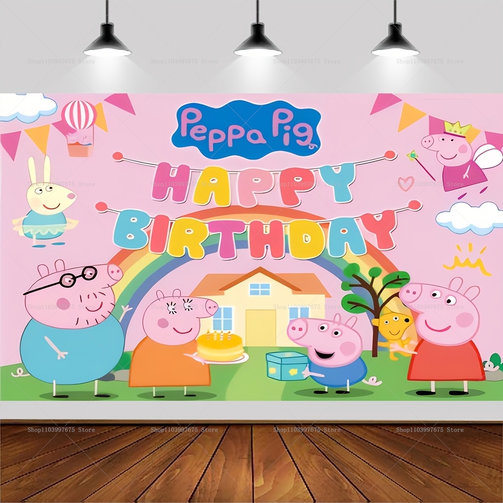 Custom Name Cartoon Peppa Pig  - Baby Food Ingredients recensie en prijs