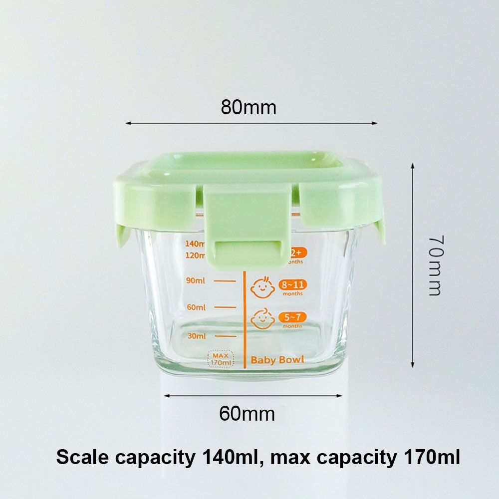 Simple 170ml Food Storage Box  - Baby Food Jars Glass recensie en prijs