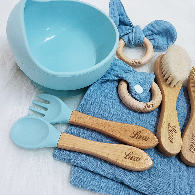 7PCS/Set Personalized Name Bab - Baby Food For 2 Year Old recensie en prijs