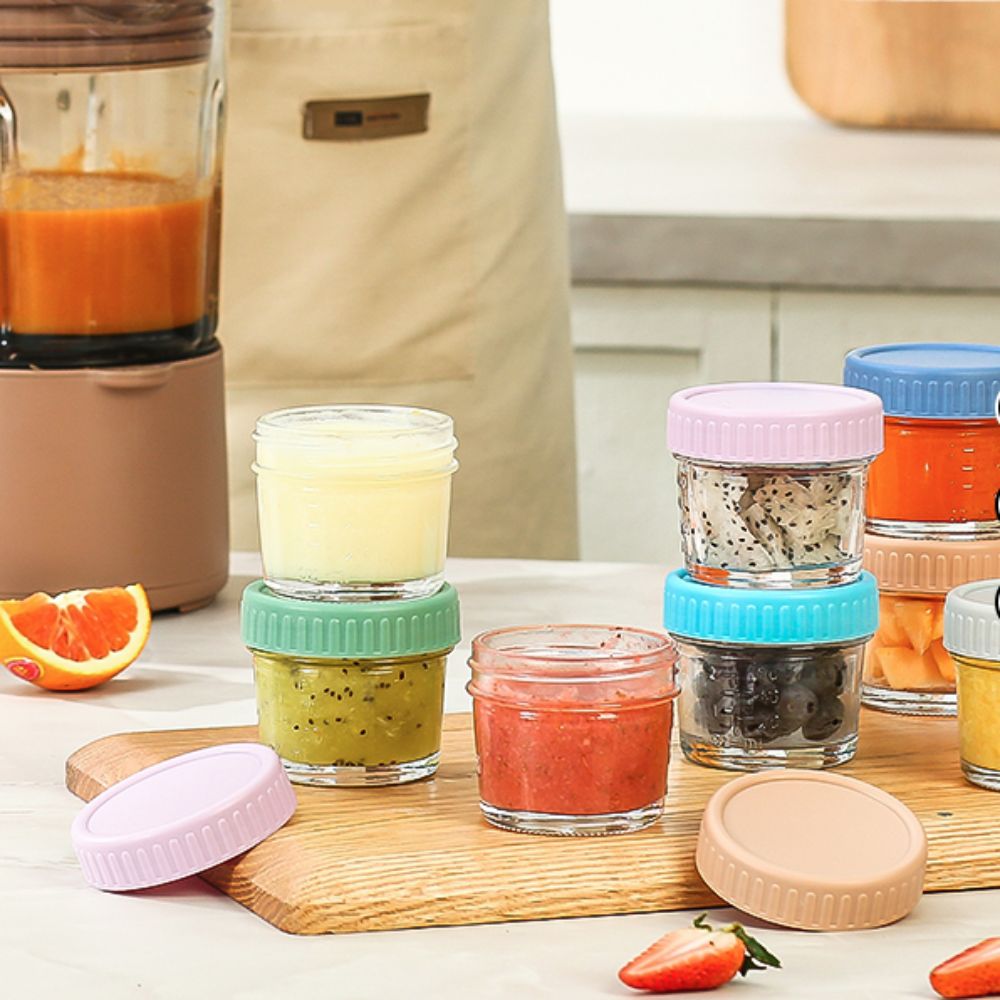 6pcs Multipurpose Glass Baby F - Baby Food Jars Glass recensie en prijs
