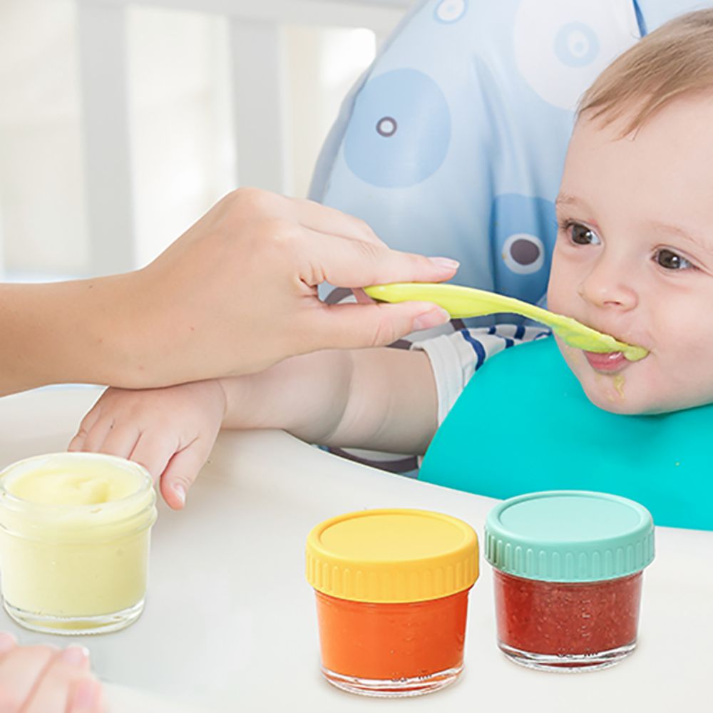 6pcs Glass Baby Food Jar Reusa - Baby Food Jars Glass recensie en prijs