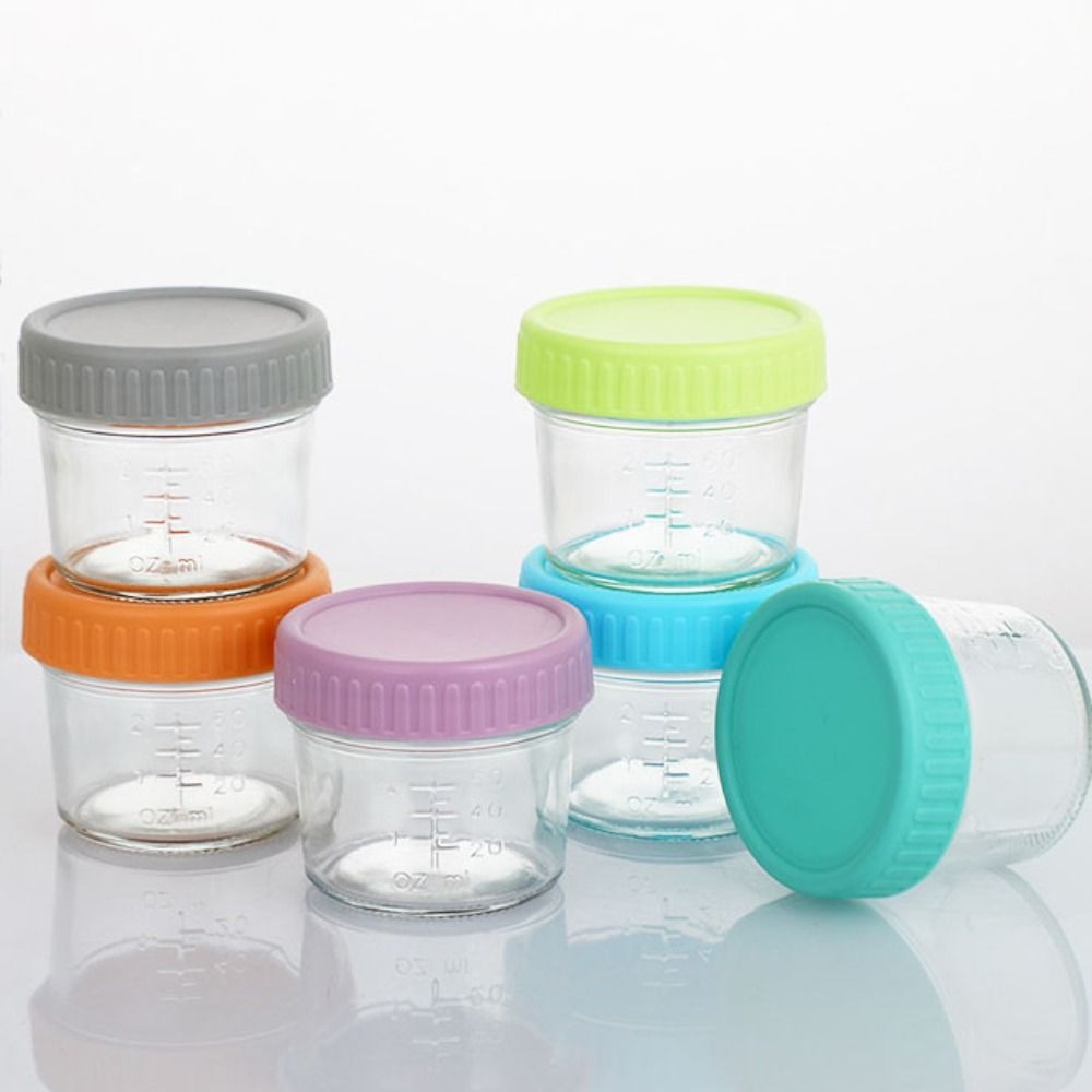 6pcs Glass Baby Food Jar Reusa - Baby Food Jars Glass recensie en prijs