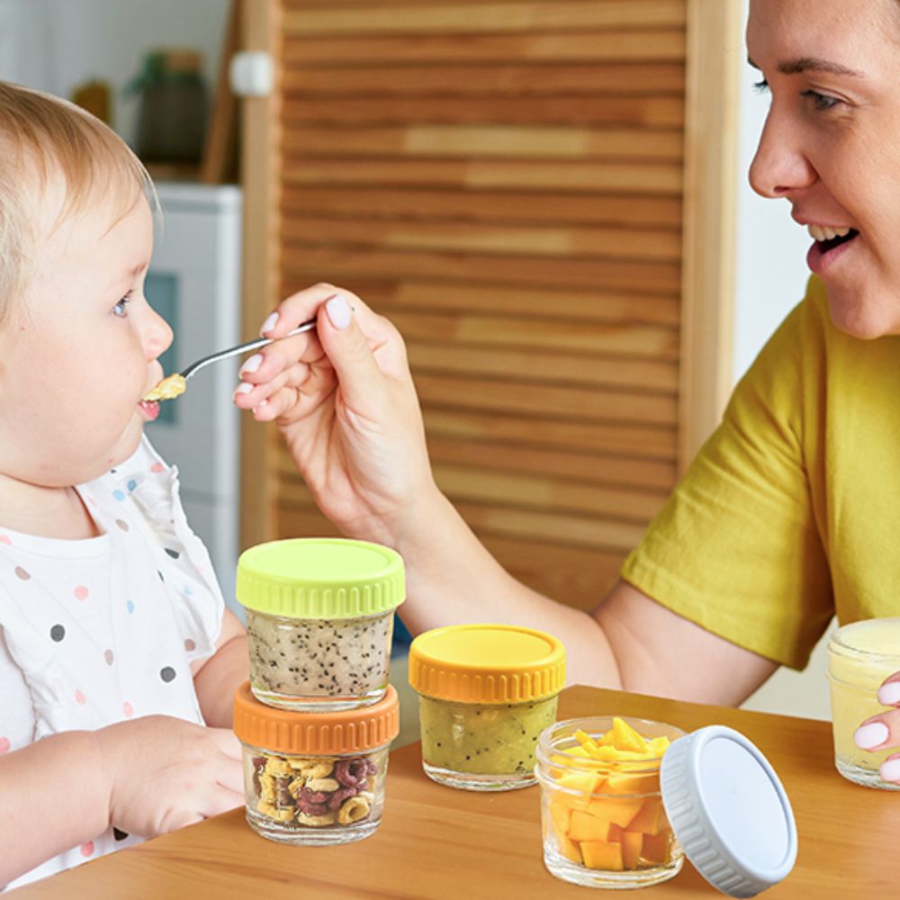 6pcs Multipurpose Glass Baby F - Baby Food Glass Jar recensie en prijs