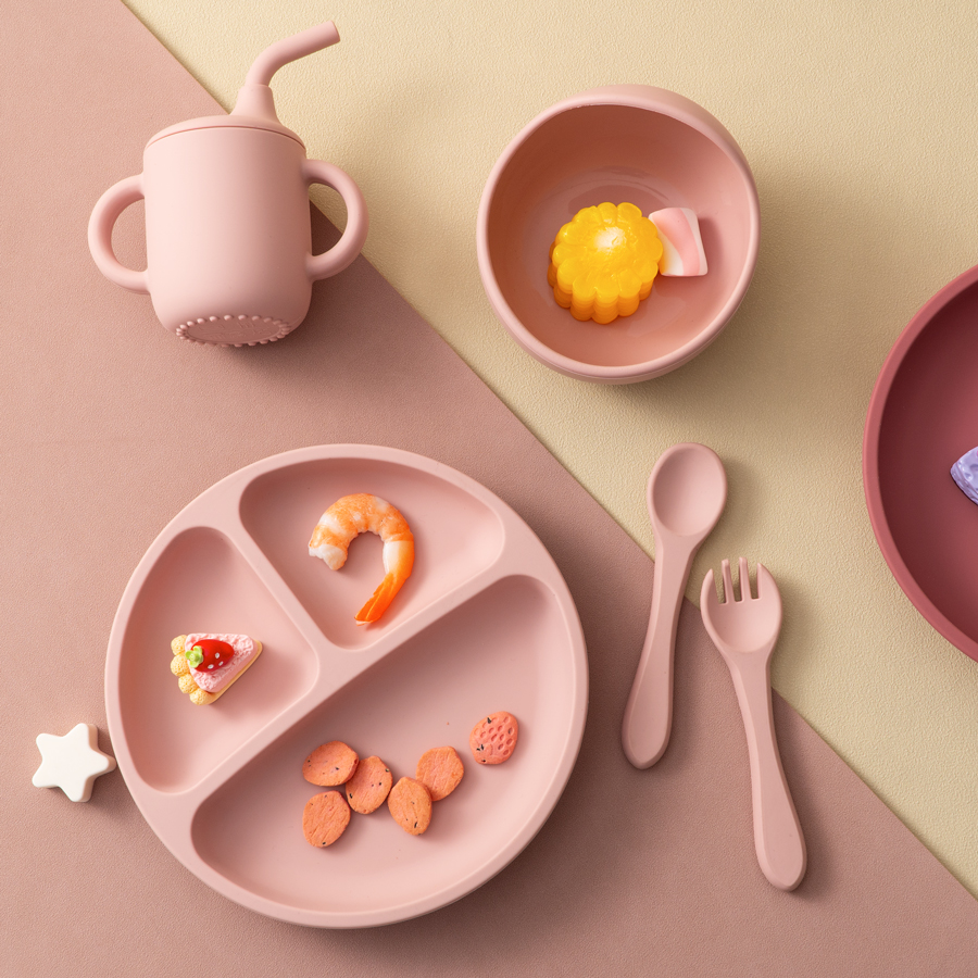 5PCS Baby Silicone Tableware S - Baby Food Hipp recensie en prijs