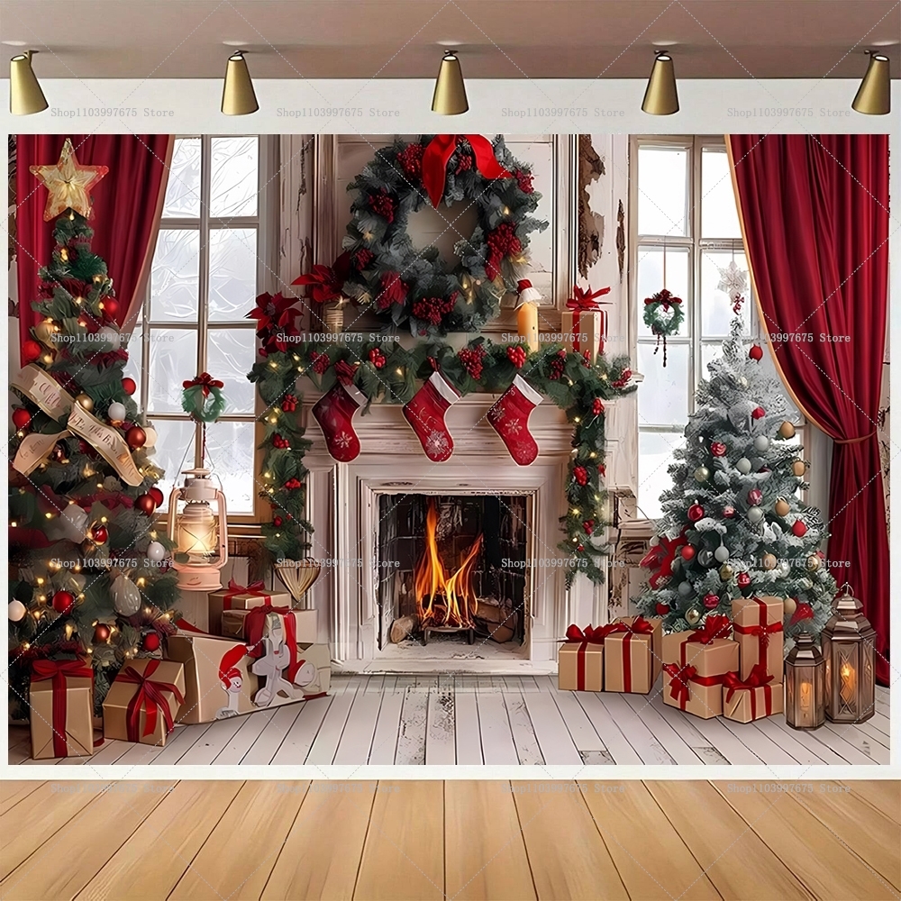 Merry Christmas Backdrops Wond - Baby Food Ingredients recensie en prijs