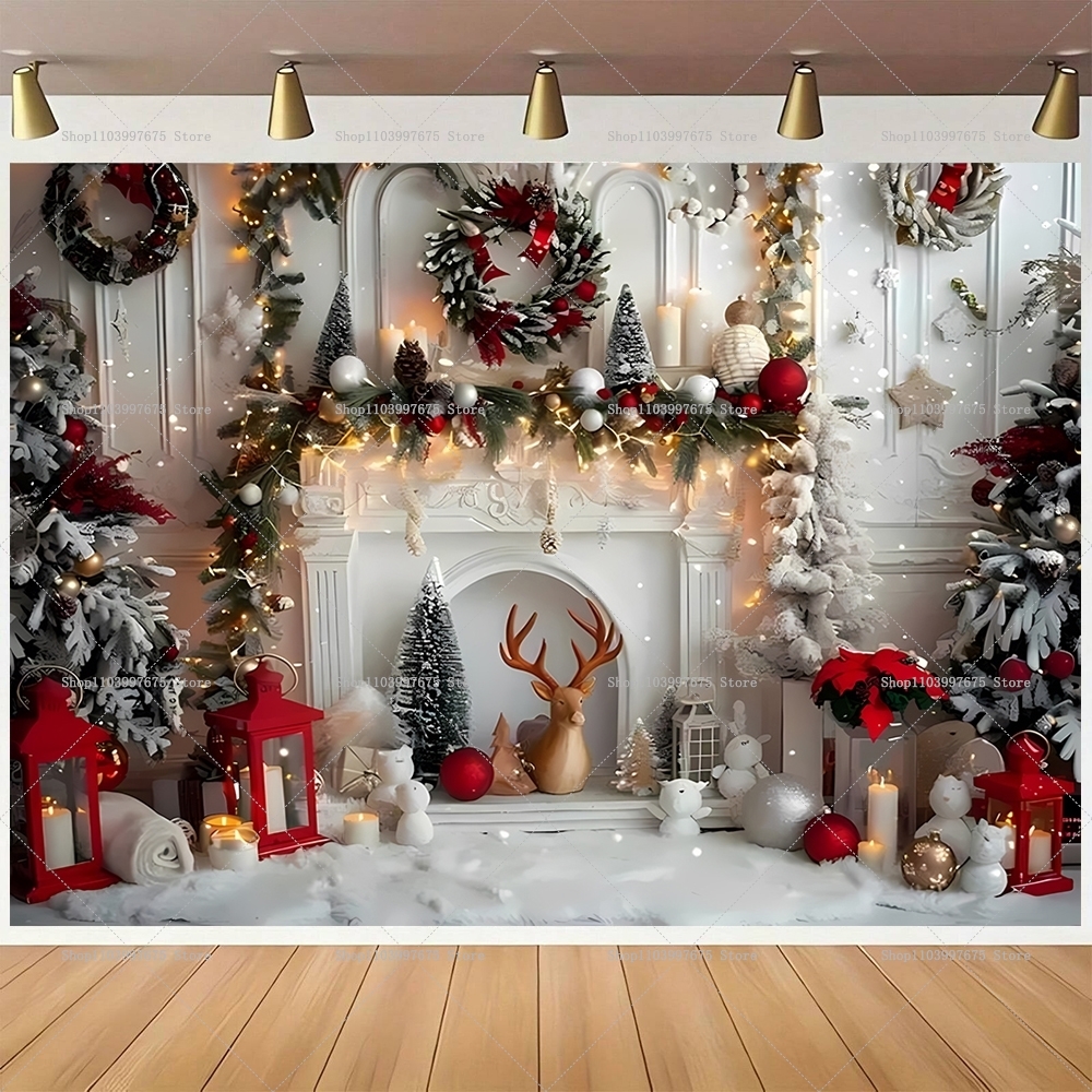 Merry Christmas Backdrops Wond - Baby Food Ingredients recensie en prijs