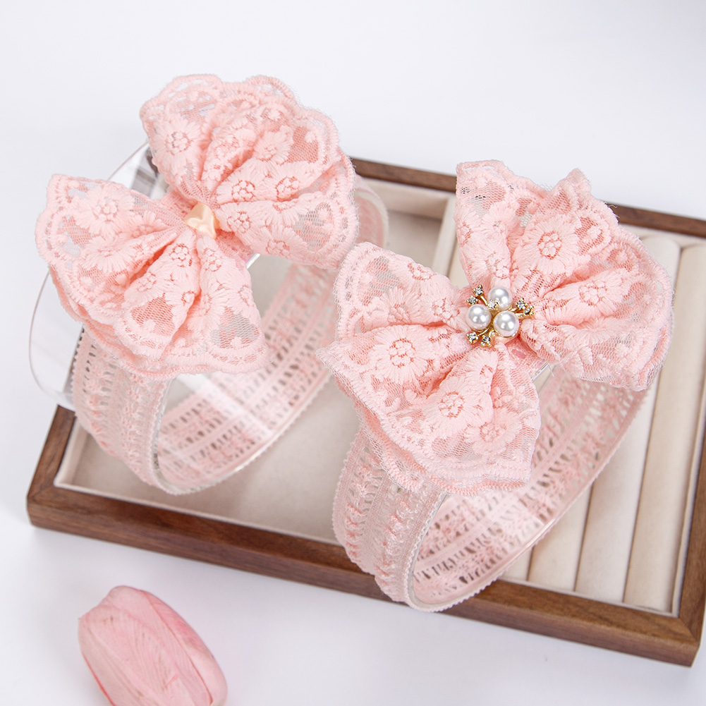 Cream Lace Baby Headbands for  - Baby Food Jelly recensie en prijs