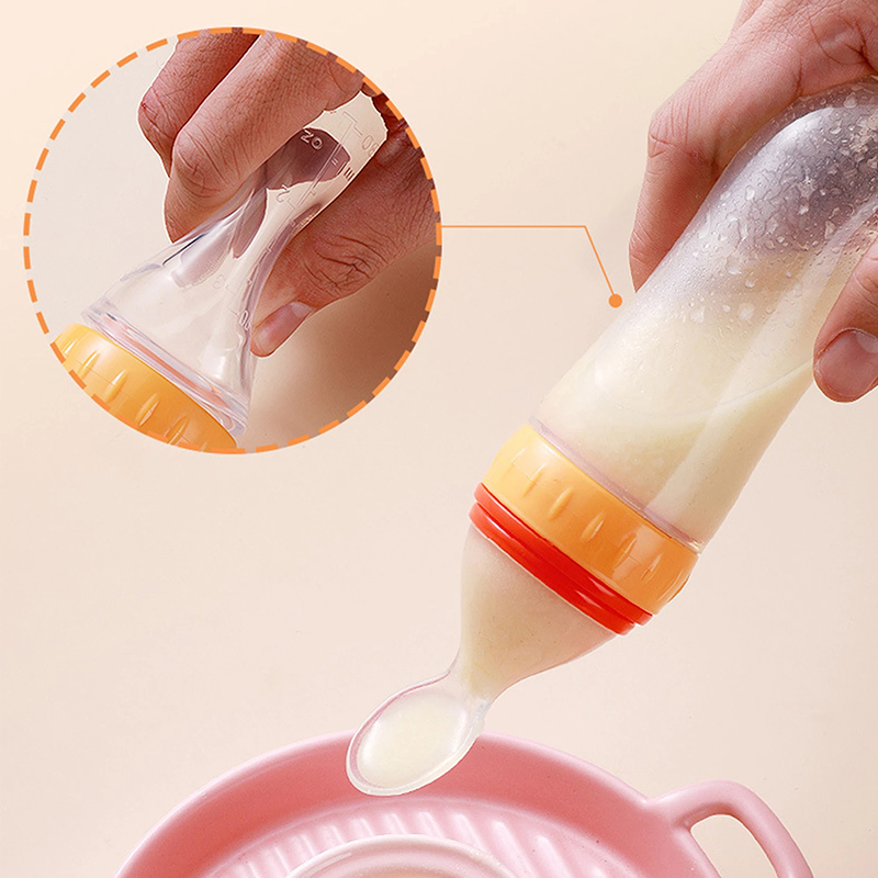 Squeezing Feeding Bottle Silic - Baby Rice Food recensie en prijs