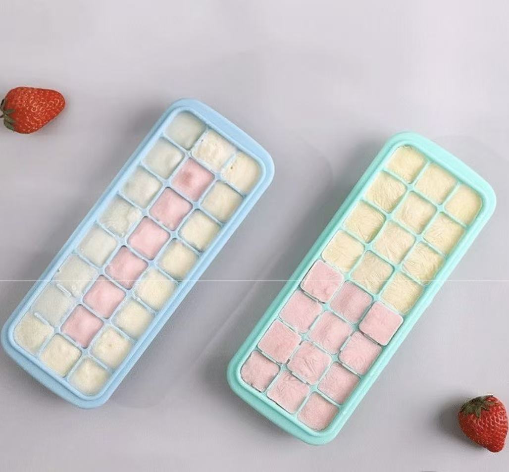 Silicone Ice Cubes Tray with L - Baby Food Jelly recensie en prijs