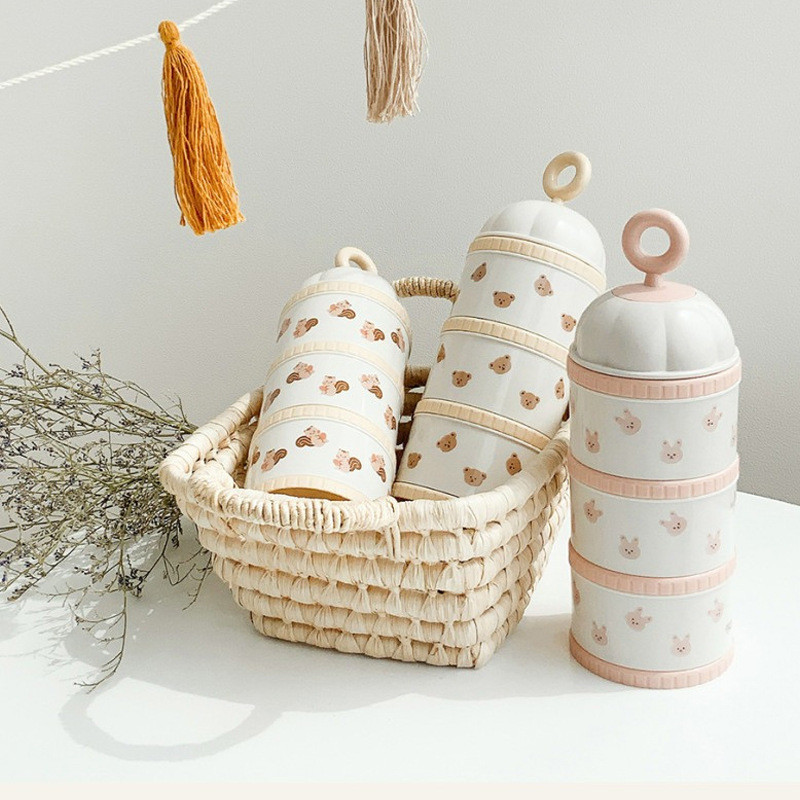 Cute Bear Milk Powder Box Baby - Baby Food Bottle recensie en prijs