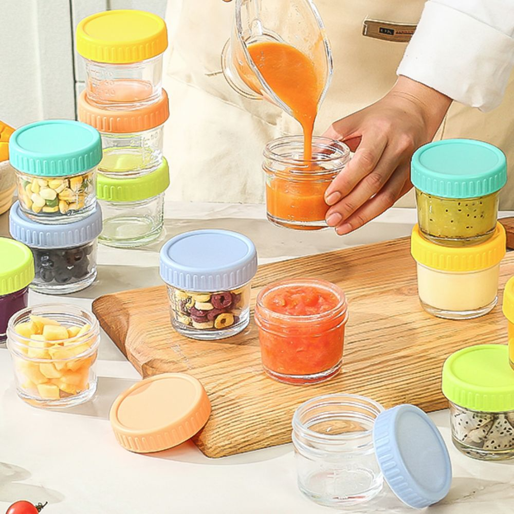 6pcs Mason Jar Glass Baby Food - Baby Food Jars Glass recensie en prijs