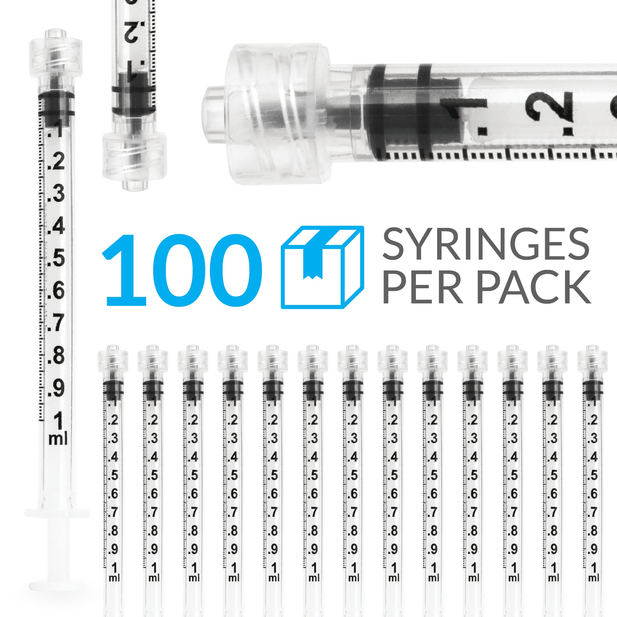 100pcs 1ml  Lab Supply Sterile - Baby Food Allergy Rash recensie en prijs