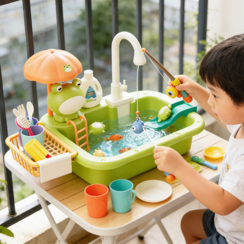 Kids Kitchen Sink Toys Electri - Baby Food Cooking Set recensie en prijs