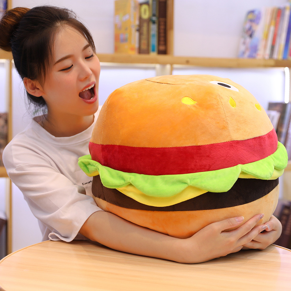 plush hamburger Pizza Toy ice  - Baby Food Doll recensie en prijs
