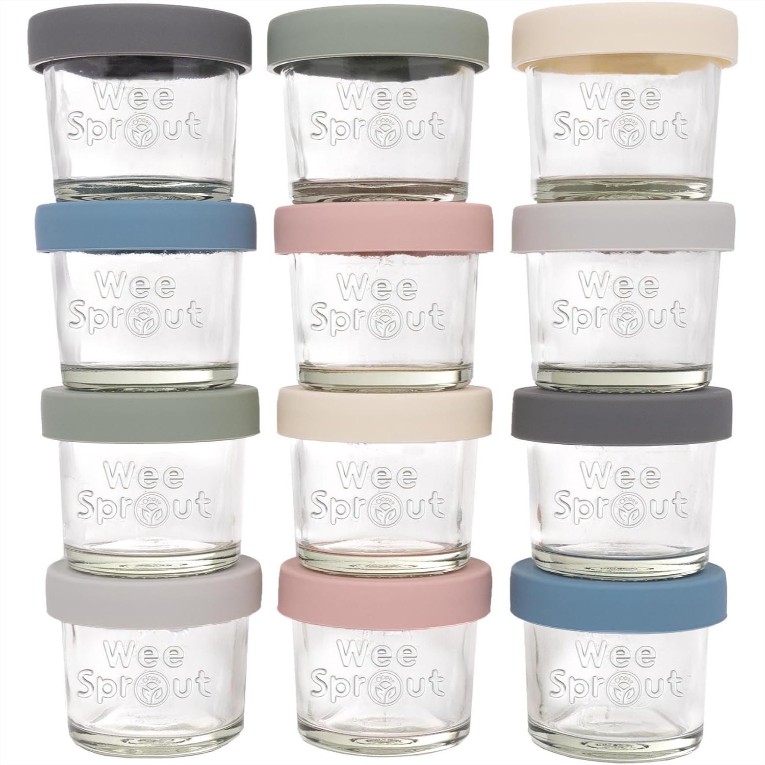 Glass Baby Food Storage Jars w - Baby Food Jars Glass recensie en prijs