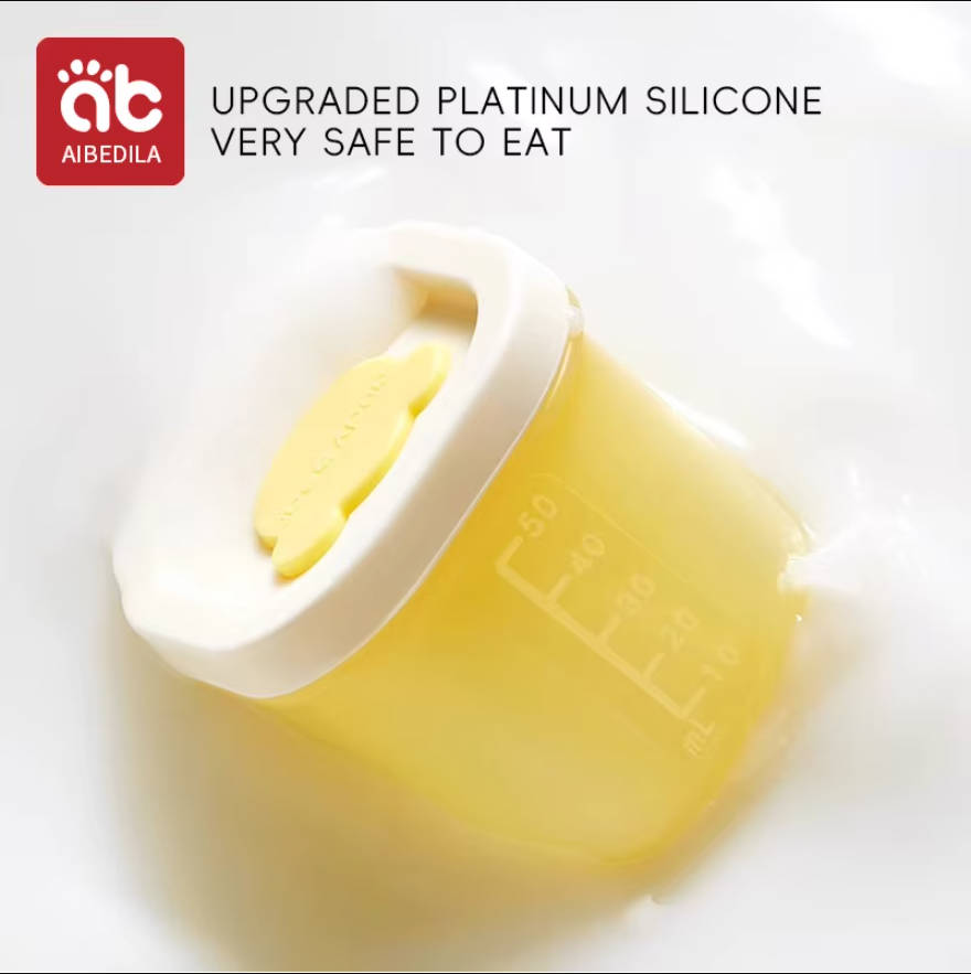 AIBEDILA Baby Silicone Food Fr - Baby Food Glass Jar recensie en prijs