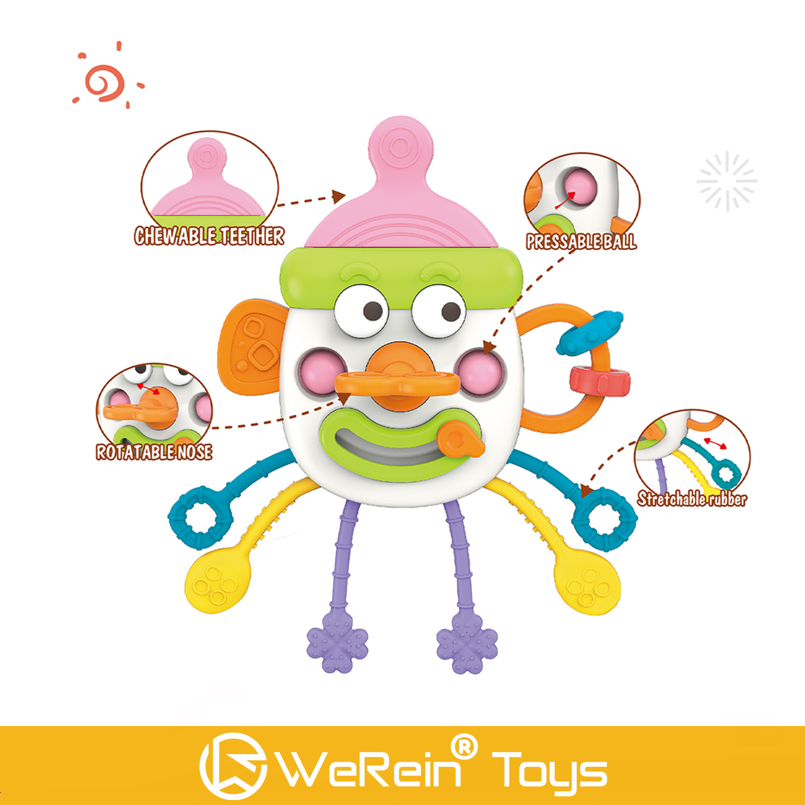 Cute Bottle Shaped Pull-out To - Baby Food Bottle recensie en prijs
