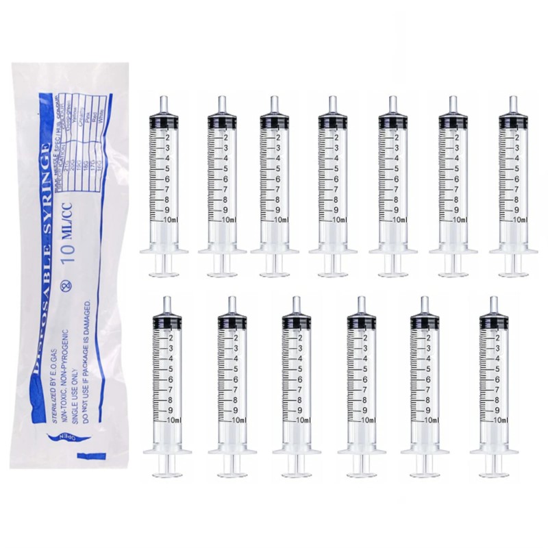 10-100PCS 10ml Plastic Luer Sl - Baby Food Allergy Rash recensie en prijs