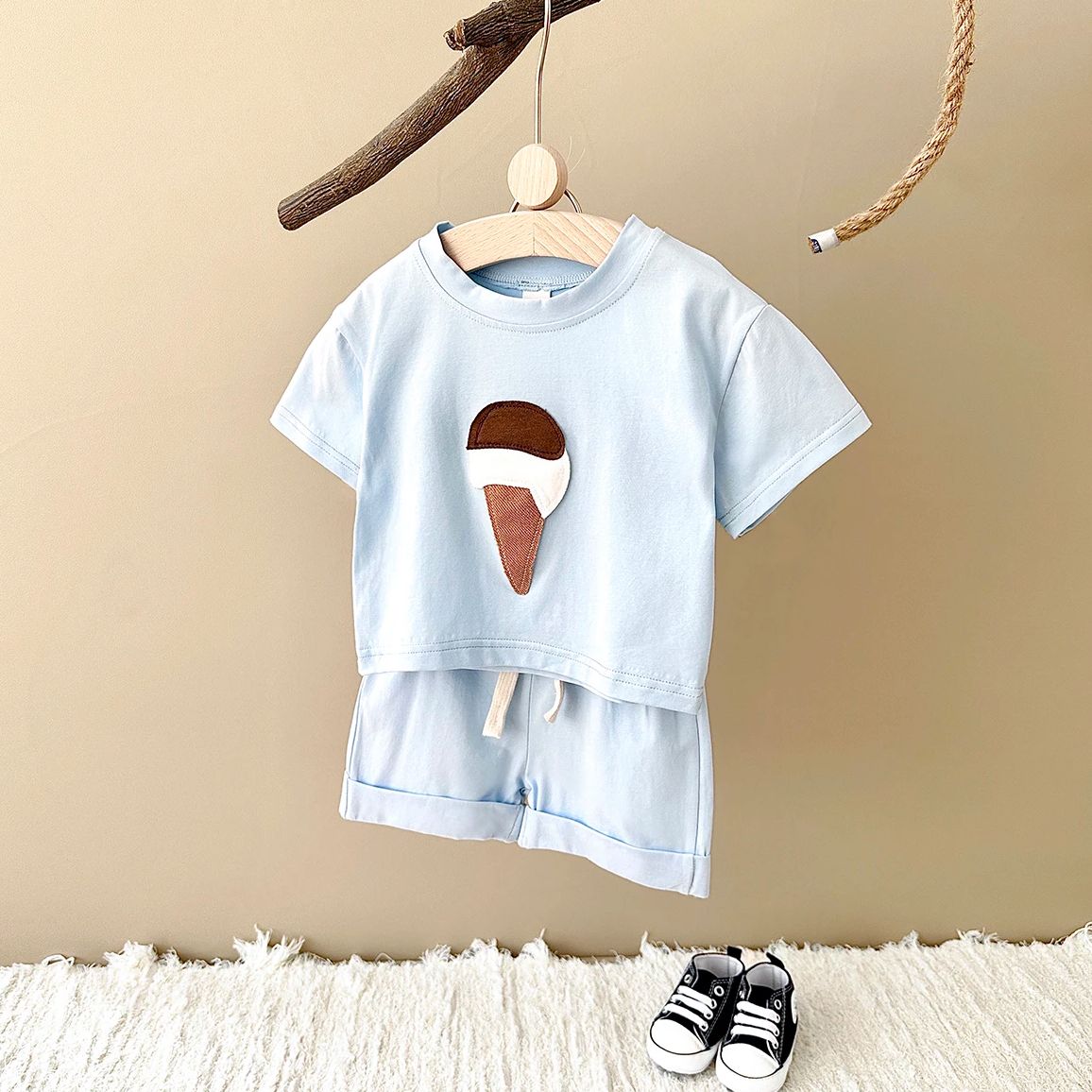 2024 Summer Baby Clothes Sets  - Baby Food Jelly recensie en prijs