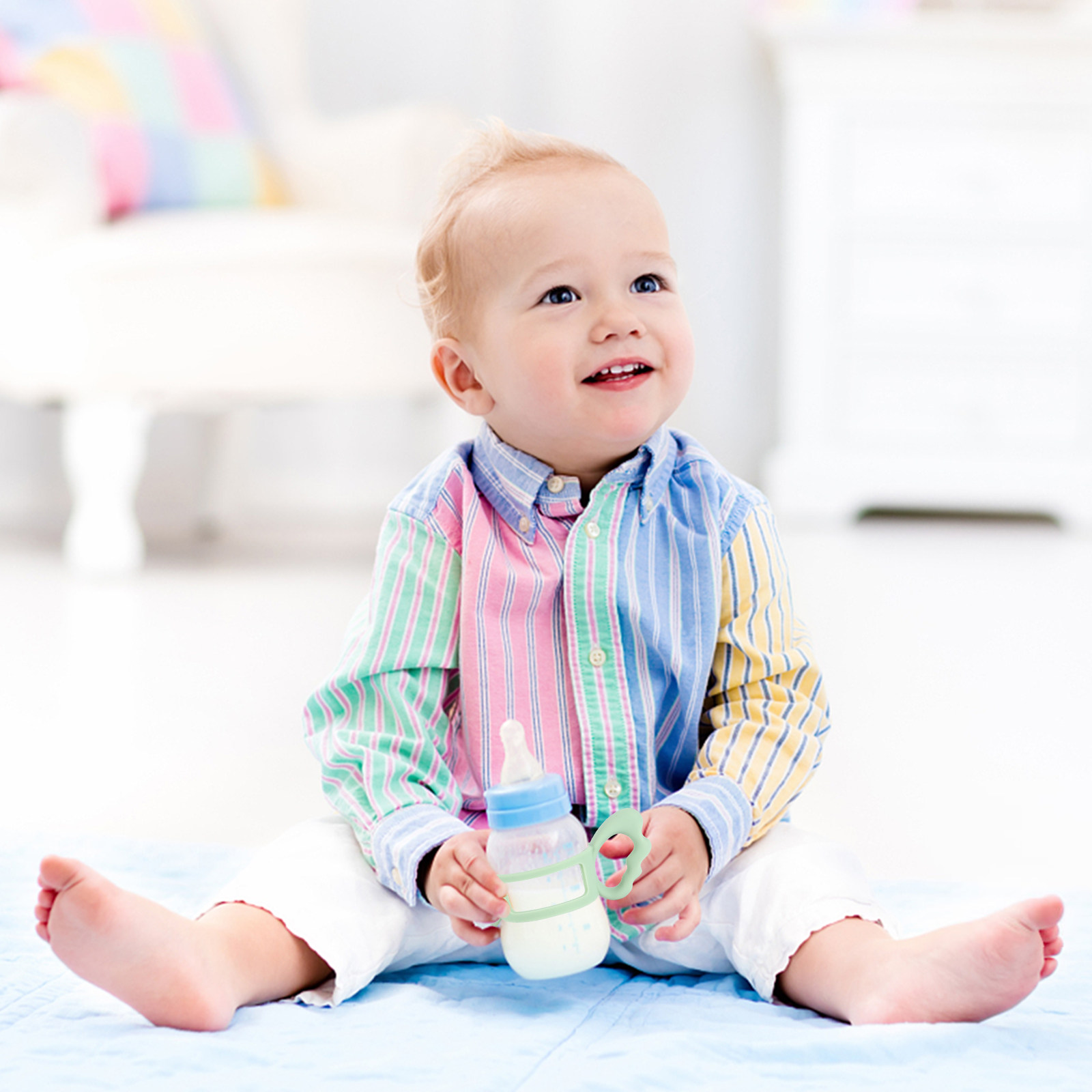 1Pcs Food Grade Silicone Nursi - Baby Food Bottle recensie en prijs