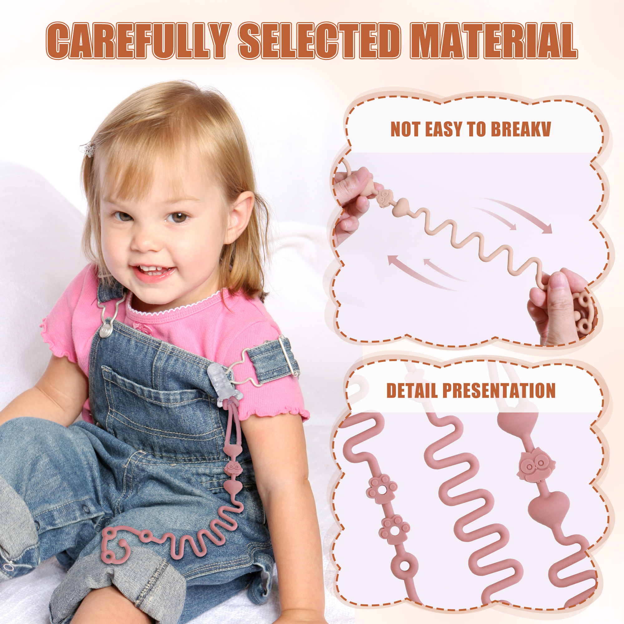 4-Piece Pack - Baby Toy Straps - Baby Food Bottle recensie en prijs