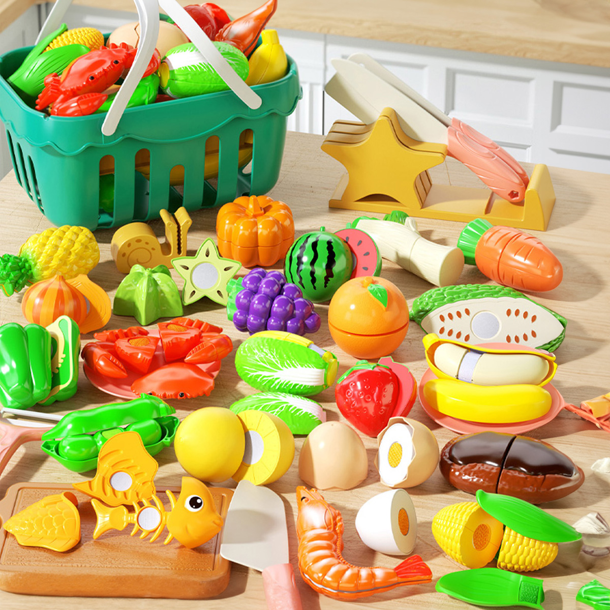 Cutting Play Food Toys Kitchen - Baby Food Cooking Set recensie en prijs