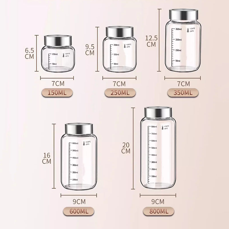 Multi Capacity Sealed Glass Bo - Baby Food Jars Glass recensie en prijs