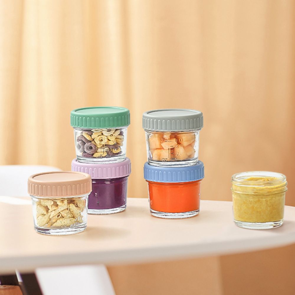 6pcs Mason Jar Glass Baby Food - Baby Food Jars Glass recensie en prijs