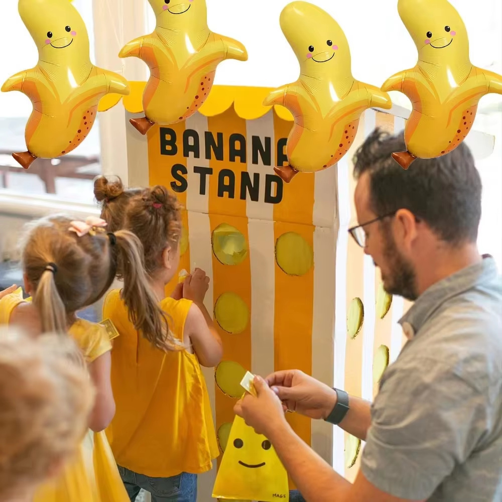 8Pcs Yellow Banana Balloons Cu - Baby Food Banana recensie en prijs