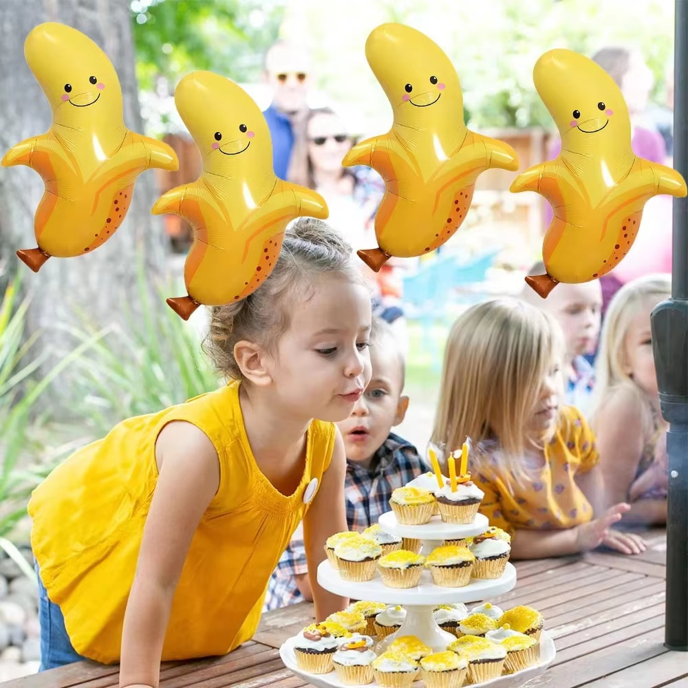 8Pcs Yellow Banana Balloons Cu - Baby Food Banana recensie en prijs