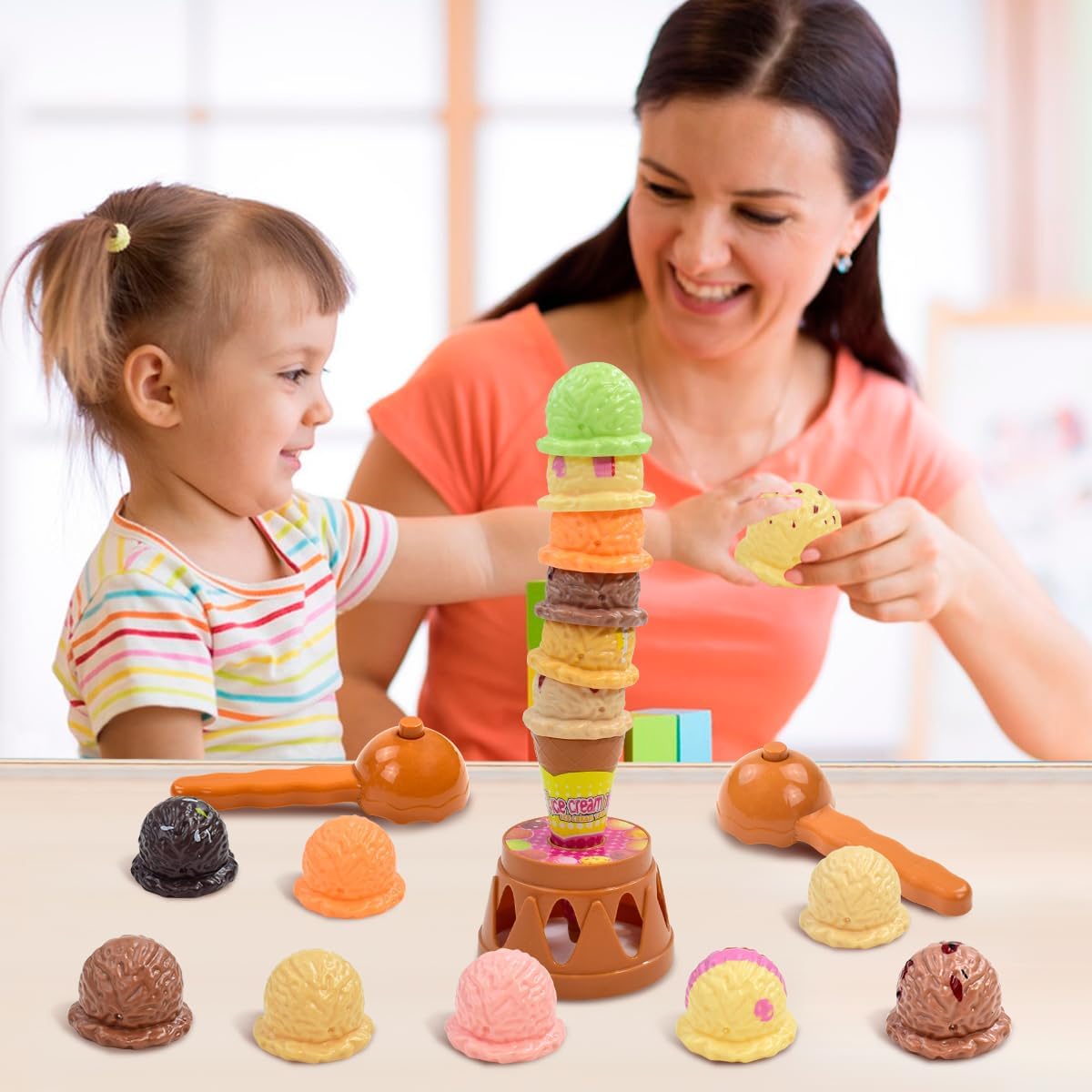 Children's Ice Cream Stacking  - Baby Food Cooking Set recensie en prijs