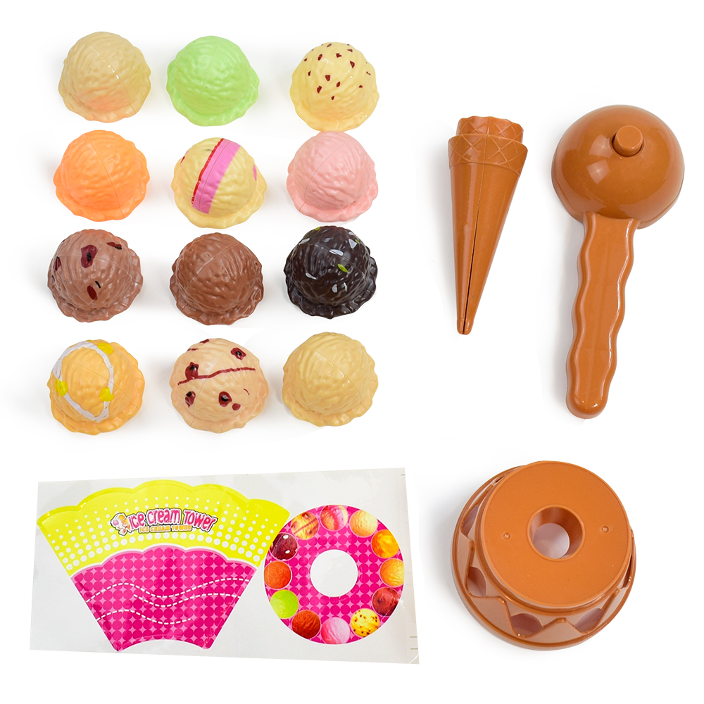 Children's Ice Cream Stacking  - Baby Food Cooking Set recensie en prijs